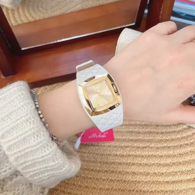 Mishali M24051 Ladies Formal Watch- White – view 4
