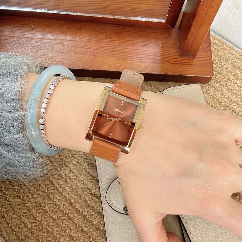 Mishali M21026 Caramel Color Women's Watch – view 4